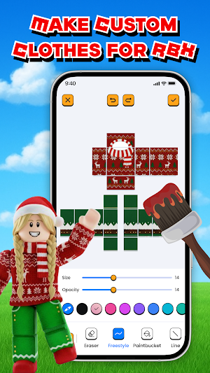 Custom Skins & Clothes Creator Screenshot 1