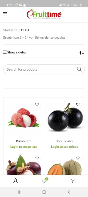 FRUITTIME OBST GEMÜSE Screenshot 2