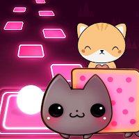 Nyan Kawaii Meow Tiles Hop