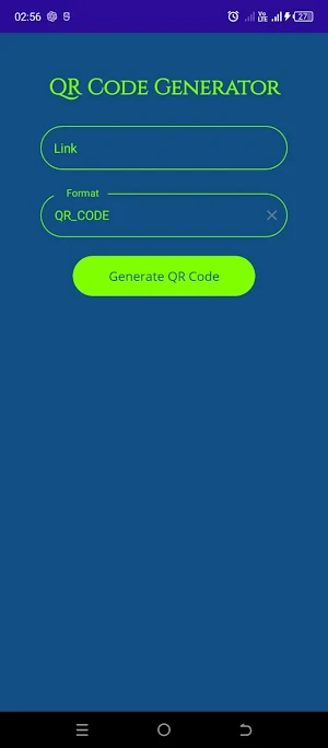 QR Code Generator Screenshot 0