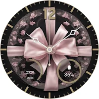 Pink Bow 2 - Watch Face