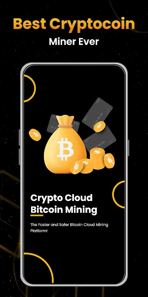 Bitcoin Miner BTC Cloud Mining Screenshot 0