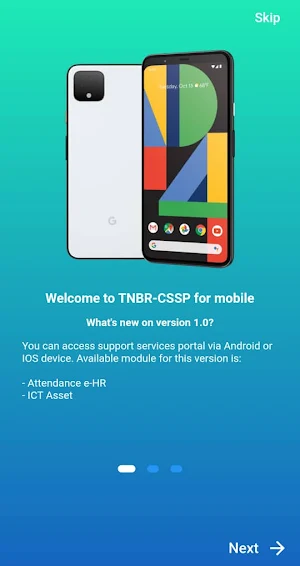 TNBR Apps Screenshot 1