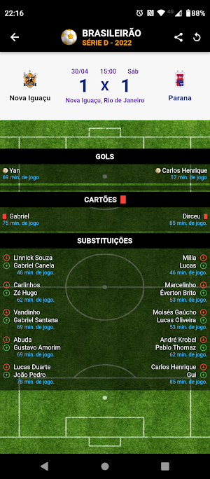 Brasileirão Série D Screenshot 3