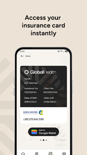 myGlobalHealth Screenshot 2