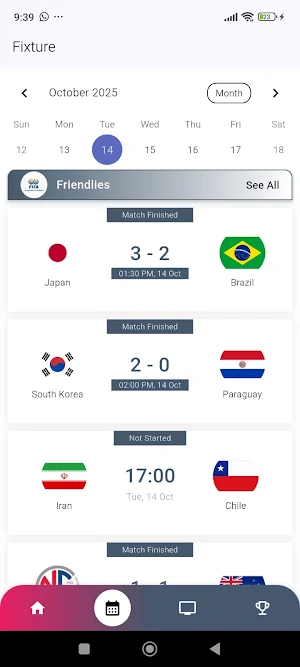 Live Football TV HD Screenshot 1