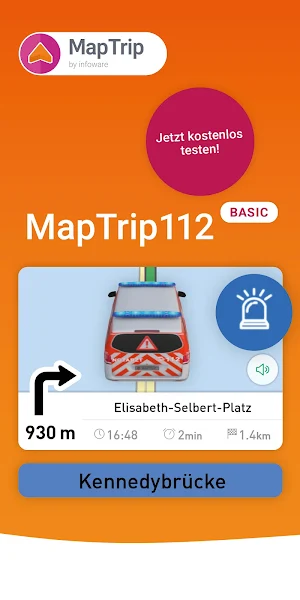 MapTrip 112 Basic Screenshot 0