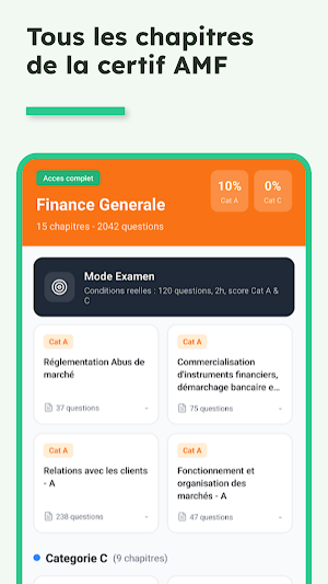 Venture : Prépa certif AMF Screenshot 2