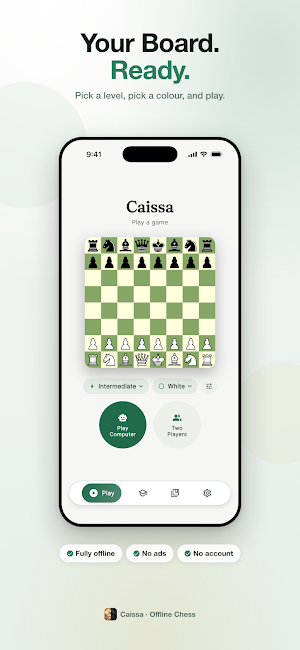 Caissa: Learn & play chess Screenshot 0