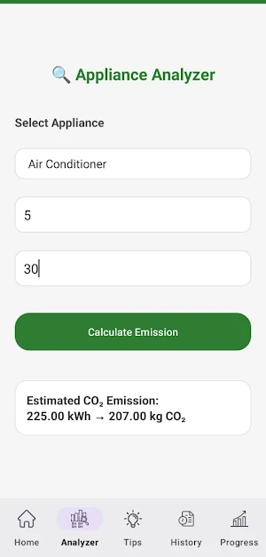 CarbonWatt Screenshot 3