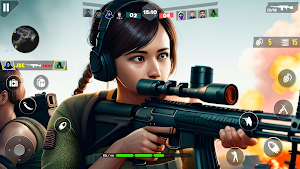 Critical Action Shooting Games Screenshot 1