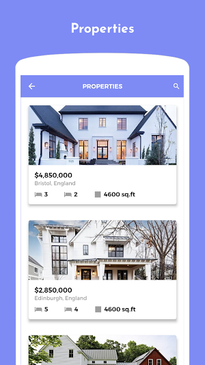 Myyaow Realtor Flutter Theme Screenshot 1