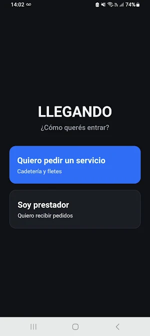 LLEGANDO: Fletes y Cadetería Screenshot 0
