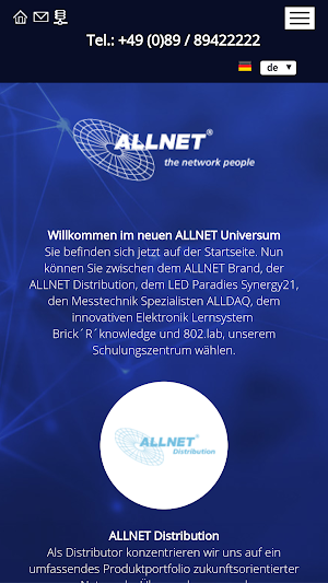 ALLNET Fullscreen Browser Screenshot 3
