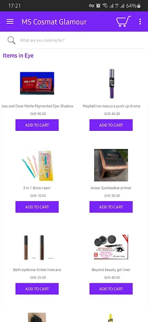 MS Cosmat Glamour App Screenshot 2