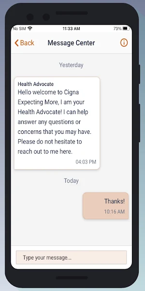 Cigna Expecting More Screenshot 2