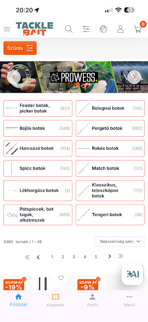 TackleBait App Screenshot 1
