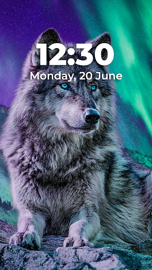 Wolf Wallpapers & Backgrounds Screenshot 1
