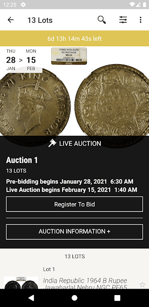 KM Numismatics Screenshot 1