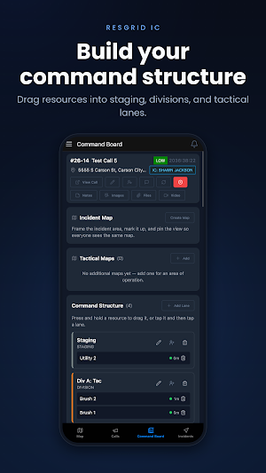 Resgrid IC: Incident Command Screenshot 3