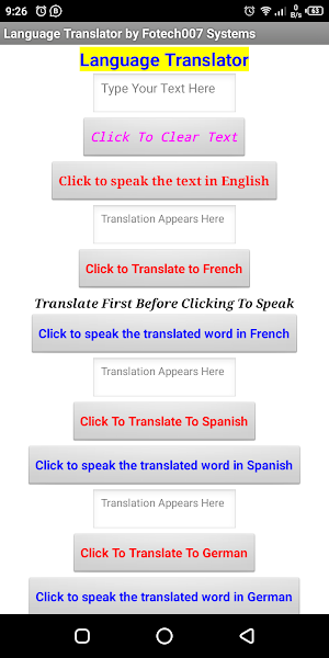Tanslator: Learn, Pronounce Screenshot 0