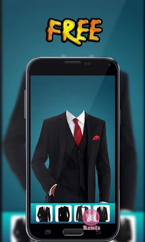 Man Suit Photo Camera Screenshot 1