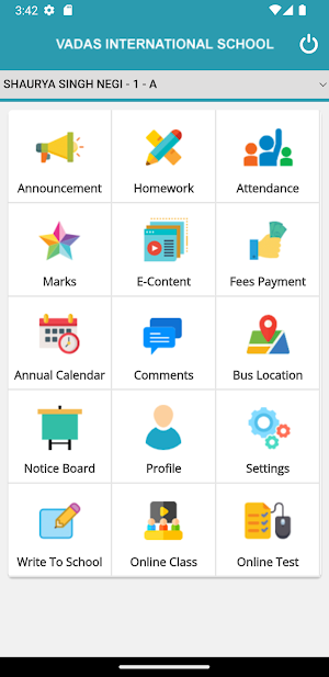 Vedas International School Screenshot 1