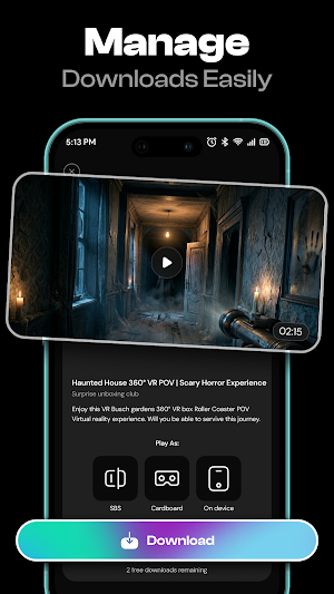 VR Player 360 Video Player App Screenshot 1