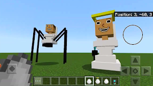 Skibidi toilet mod for mcpe Screenshot 0