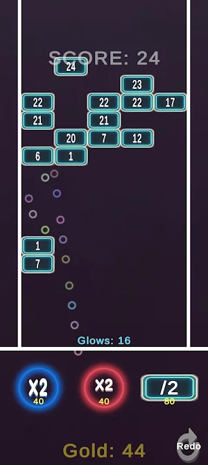 Glowing Brick Screenshot 1