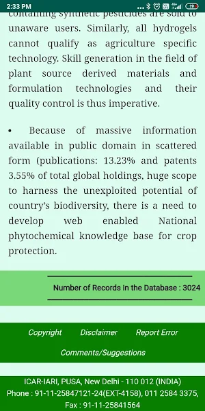 Phytochemical Management App Screenshot 1