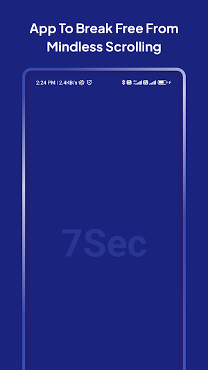 7Sec | Delayed and Block apps Screenshot 0