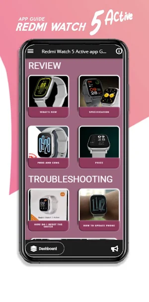 Redmi Watch 5 Active app Guide Screenshot 1