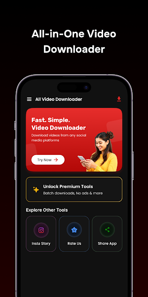 XVX Video Downloader Manager Screenshot 1
