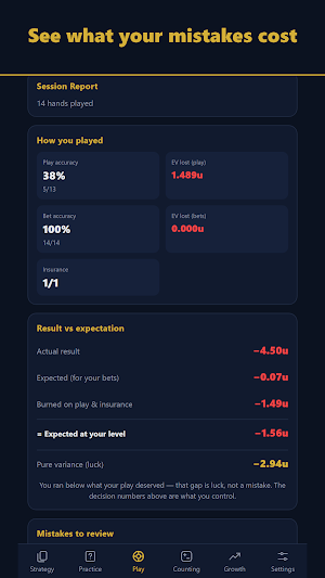 Blackjack Strategy: Counting Screenshot 3