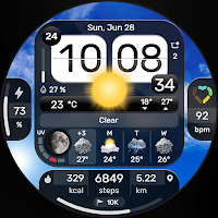 Weather Dashboard - Watch Face