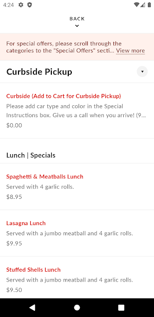 Doughboys Pizzeria Screenshot 2