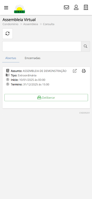 Ebac - Adm. de Condomínios Screenshot 3
