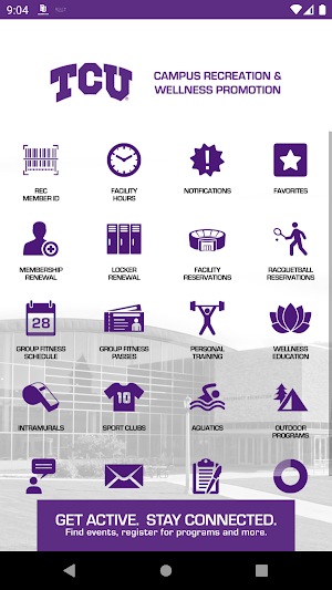 TCU Campus Recreation Screenshot 1
