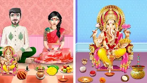 Indian Gujarati Wedding Girl Arranged MarriageGame Screenshot 3