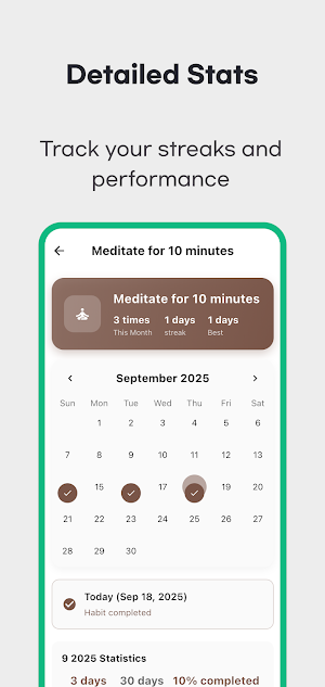 Daily Mark: Easy Habit Tracker Screenshot 1