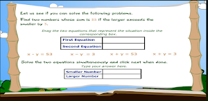 Solving Problem Using Linear Equations-2 Variables Screenshot 3