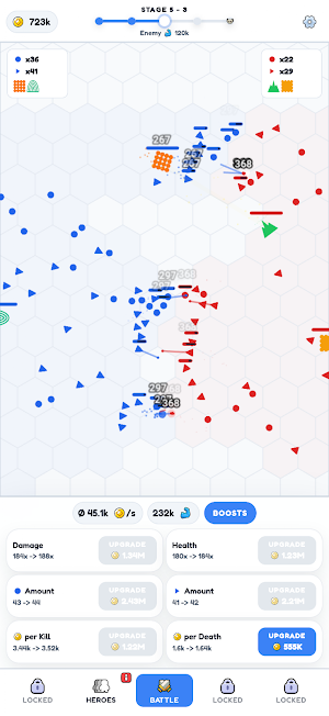 Idle Battlegrounds Screenshot 3