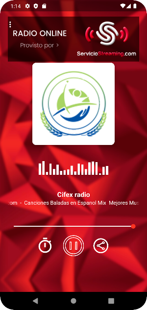 Cifex Radio Screenshot 1