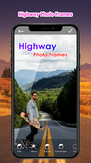 Highway - Road Photo Frames Screenshot 2