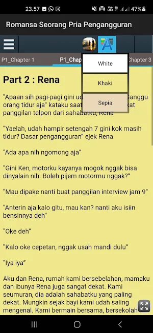 Romansa Seorang Pria Screenshot 2