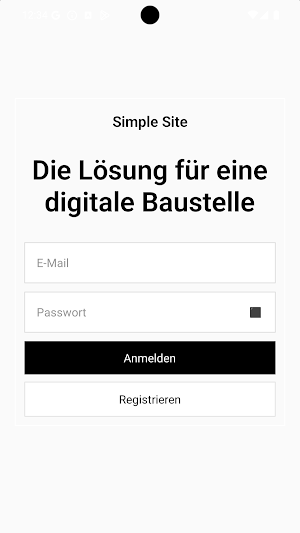 Simple Site Screenshot 1