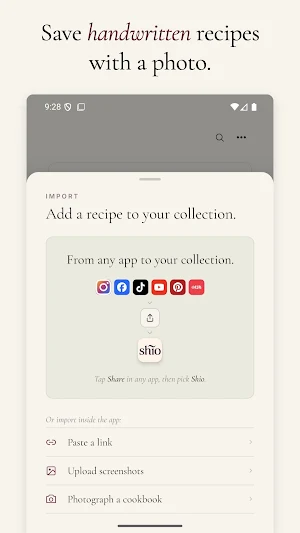 Shio: Save & Translate Recipes Screenshot 2