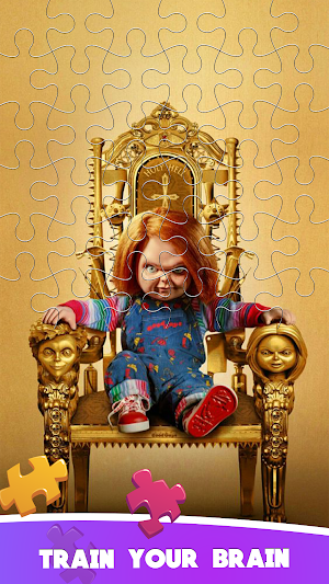Scary Chucky Jigsaw Puzzle App Screenshot 3