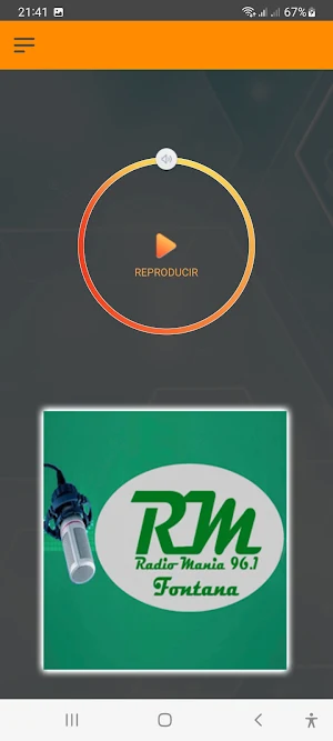Radio Mania Fontana Screenshot 1